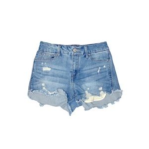 Women’s Rewash light ripped denim shorts
